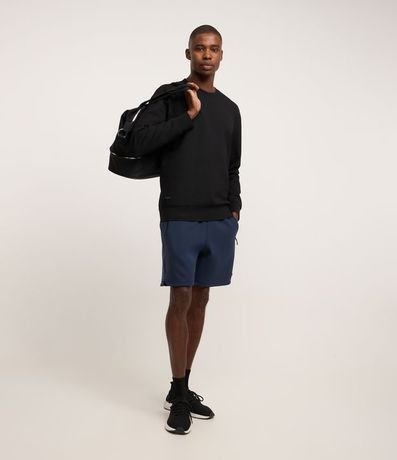 Bermuda Deportiva con Cintura Elástica y Cremallera en el Bolsillo 1