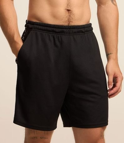 Bermuda Deportiva en Tecnologia Dry con Estampa Lateral Lettering 2