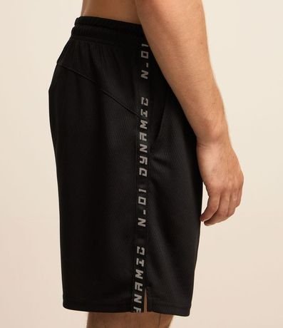 Bermuda Deportiva en Tecnologia Dry con Estampa Lateral Lettering 4