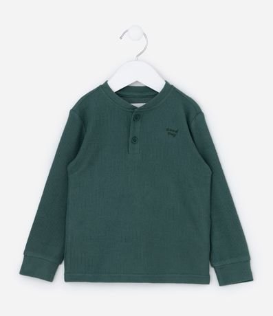 Remera Infantil con Bordado en el Pecho- Talle 1 a 5 años