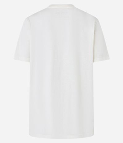 Remera Alargada en Algodón con Estampa Gossip Girl 5