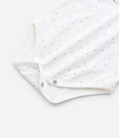 Body Infantil con Estampa Melhor Amiga - Talle RN a 18 meses 4