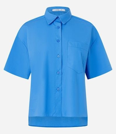 Camisa en Tricolina con Bolsillo Delantero 5