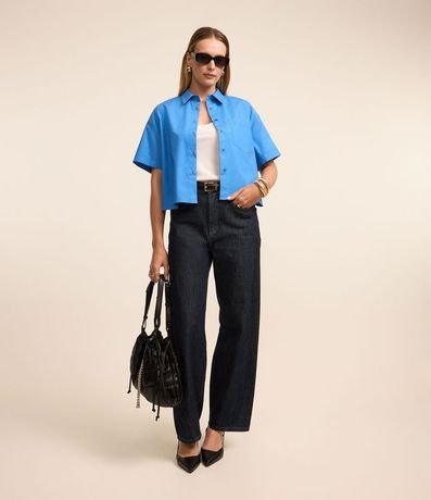 Camisa en Tricolina con Bolsillo Delantero 2