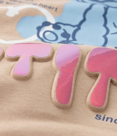 Remera Infantil con Estampa de Stitch - Talle 5 a 14 años 3