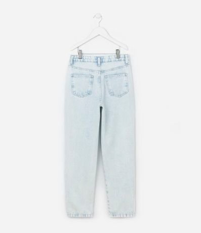 Pantalón Mom Infantil en Jeans con Brillos Aplicados - Talle 5 a 14 años 2