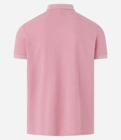 Polo Comfort en Algodón Texturizado con Manga Corta 7