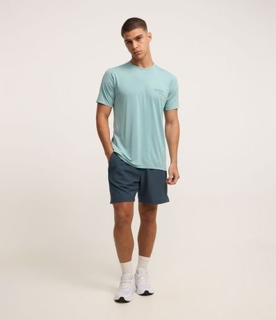 Remera Deportiva Tecnologia Dry con Estampa Laser Curt y Sisa Raglán 2