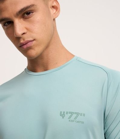 Remera Deportiva Tecnologia Dry con Estampa Laser Curt y Sisa Raglán 4