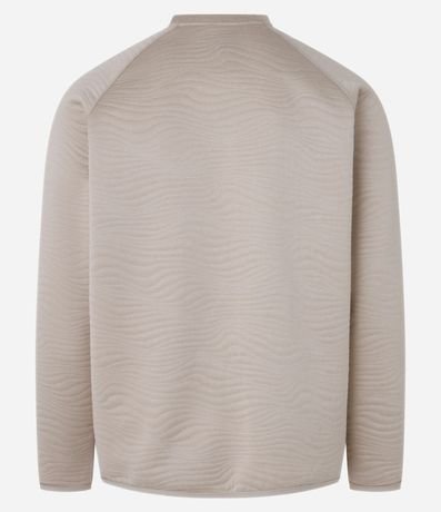 Suéter Deportivo en Doble Faz con Textura 7