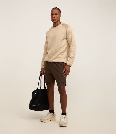 Suéter Deportivo en Doble Faz con Textura 2