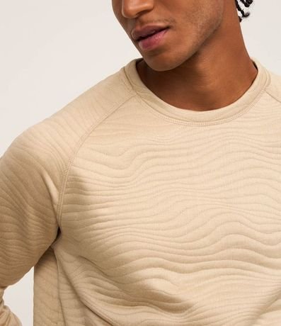 Suéter Deportivo en Doble Faz con Textura 3