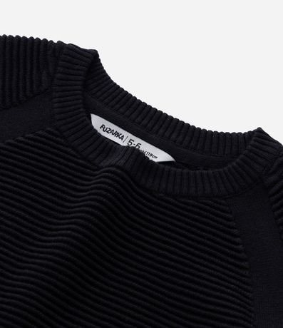 Buzo Infantil Canelado con Sisa Raglán - Talle 5 a 14 años 4