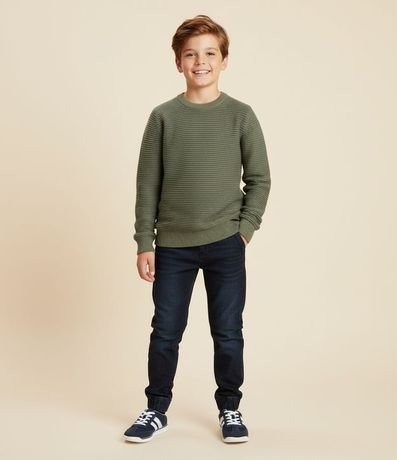 Buzo Infantil Canelado con Sisa Raglán - Talle 5 a 14 años