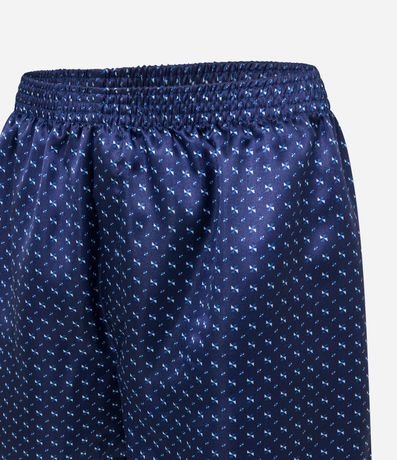 Calzoncillo Boxer de Tela Satinada con Estampado Mini Veletas 5