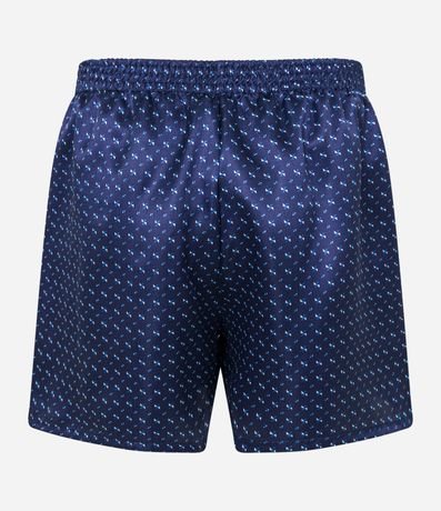 Calzoncillo Boxer de Tela Satinada con Estampado Mini Veletas 6