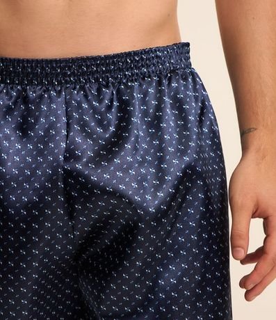 Calzoncillo Boxer de Tela Satinada con Estampado Mini Veletas 3