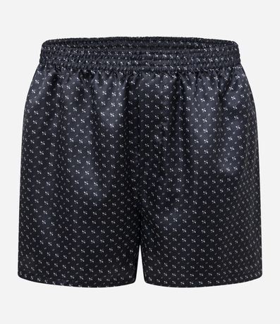 Calzoncillo Boxer de Tela Satinada Estampada 4