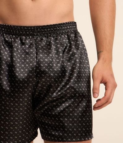 Calzoncillo Boxer de Tela Satinada Estampada 3