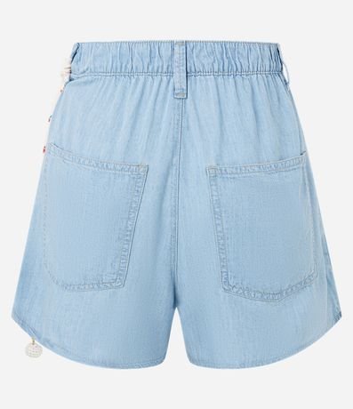 Short Baggy Jeans con Pañuelo en las Trabillas 4