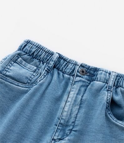 Pantalón Infantil en Jeans con Cintura Elástica - Talle 5 a 14 años 7