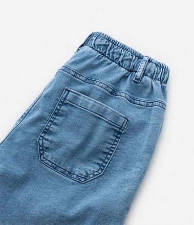 Pantalón Infantil en Jeans con Cintura Elástica - Talle 5 a 14 años 9