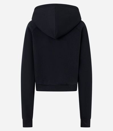 Saco Oversized en Algodón con Capucha y Bolsillo Canguro 5