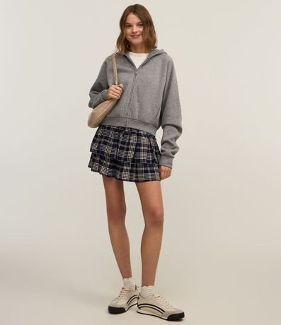 Saco Oversized en Algodón con Capucha y Bolsillo Canguro 2