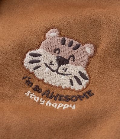 Campera Bomber Infantil con Bordado Tigre - Talle 1 a 5 años 6