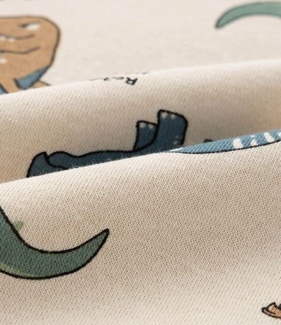Conjunto Infantil en Algodón con Estampa de Dinos -Talle 1 a 5 años 8