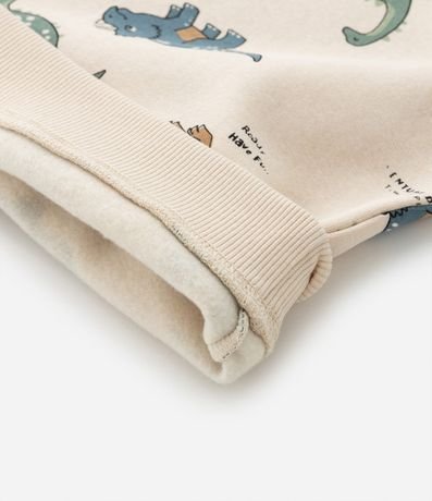 Conjunto Infantil en Algodón con Estampa de Dinos -Talle 1 a 5 años 7