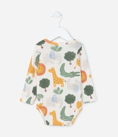 Body Infantil con Estampa Animalitos - Talle RN a 18 meses 2