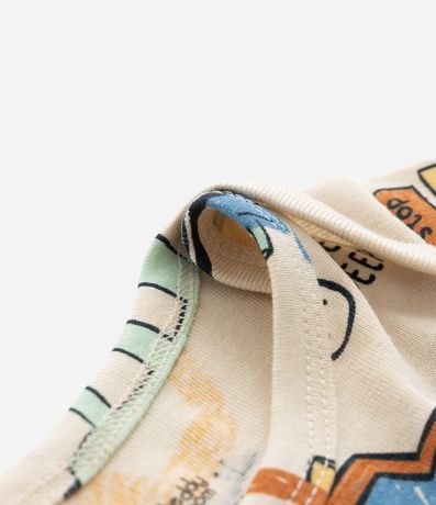 Body Infantil con Estampa Carritos - Talle RN a 18 meses 4