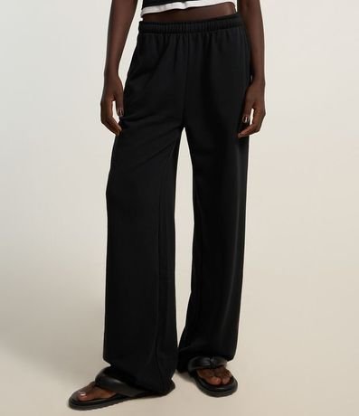 Pantalón Recto en Algodón con Lazo Interno en la Cintura 2