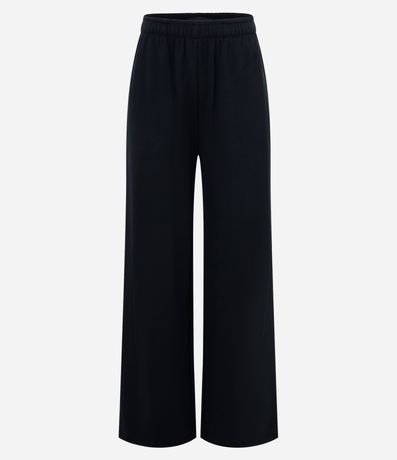 Pantalón Recto en Algodón con Lazo Interno en la Cintura 5