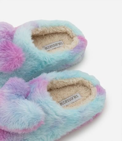 Pantufla Ojota Infantil con Bordado Corazón - Talle 29 a 36 4