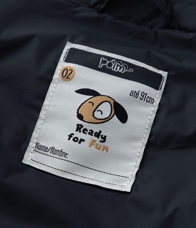 Chaleco Puffer Infantil Básico en Microfibra - Talle 1 a 4  Anos 3