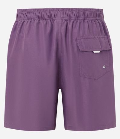 Bermuda de Banho en Ripstop con Cintura Elástica 2