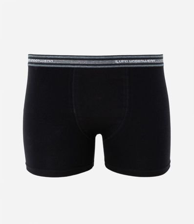 Kit 02 Calzoncillos Boxer en Algodón con Cintura Elástica Lupo 2