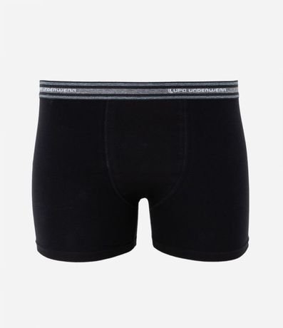 Kit 02 Calzoncillos Boxer en Algodón con Cintura Elástica Lupo 3