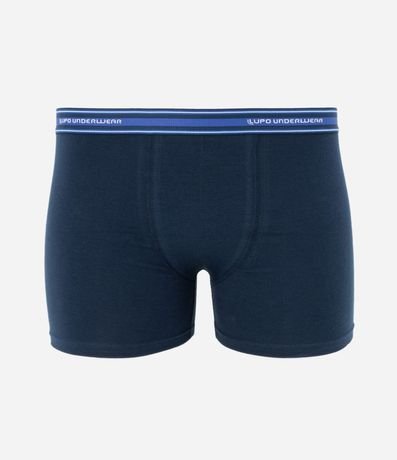 Kit 02 Calzoncillos Boxer en Algodón con Cintura Elástica Lupo 2