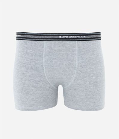 Kit 02 Calzoncillos Boxer en Algodón con Cintura Elástica Lupo 2