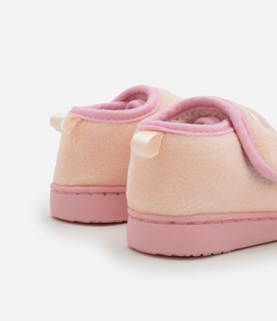 Pantufla Cerrada en Fleece con Bordado Abeja - Talle 19 a 28 2