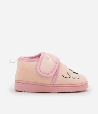 Pantufla Cerrada en Fleece con Bordado Abeja - Talle 19 a 28 7