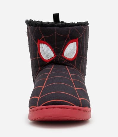 Pantufla Bota Infantil con Bordado Hombre- Araña - Talle 23 a 32 4
