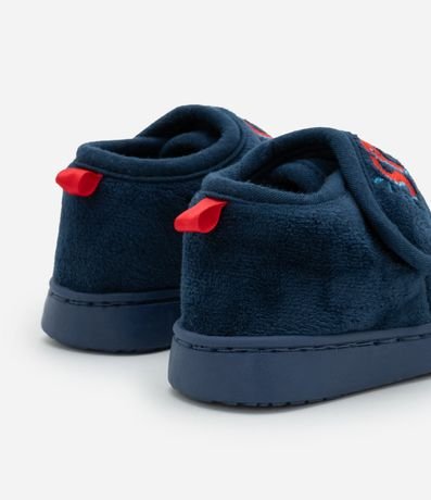 Pantufla Cerrada en Fleece con Bordado Spidey - Talle 19 a 28 2