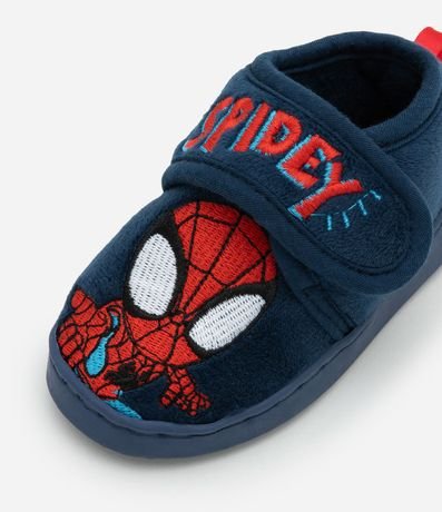 Pantufla Cerrada en Fleece con Bordado Spidey - Talle 19 a 28 5