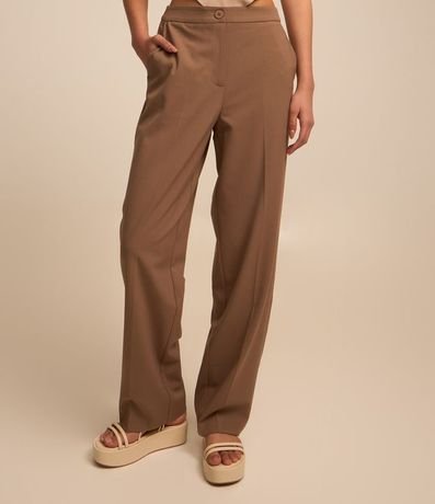 Pantalón Recto Sastrería con Bolsillos 3