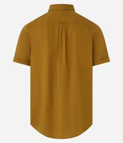 Camisa Comfort en Lino con Bolsillo y Dobra en la Manga 3