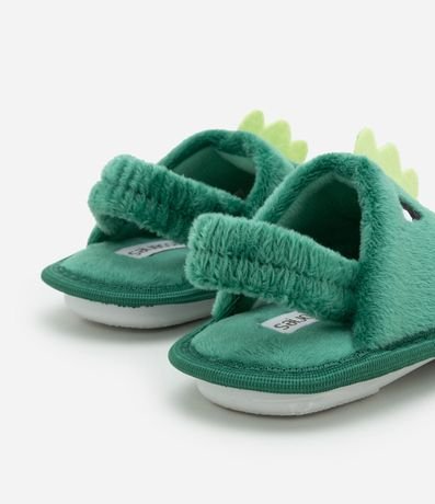 Pantufla Ojota Infantil con Bordado Dino -Talle 19 a 28 2